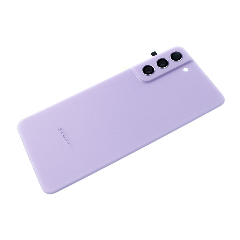 Brown Rear Cover Glass For Samsung Galaxy S21 FE 5G G990B-Lavender Brown Rear Cover Glass For Samsung Galaxy S21 FE 5G G990B-Lavender
